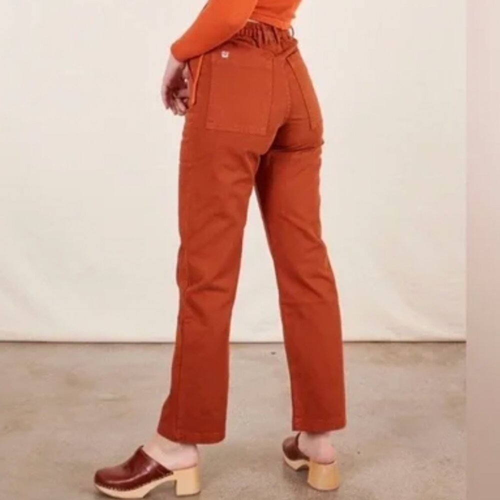Big Bud Press Rust Orange Work Pants - Picture 2 of 8